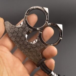 Metal two-finger fist buckle,Boksbeugel