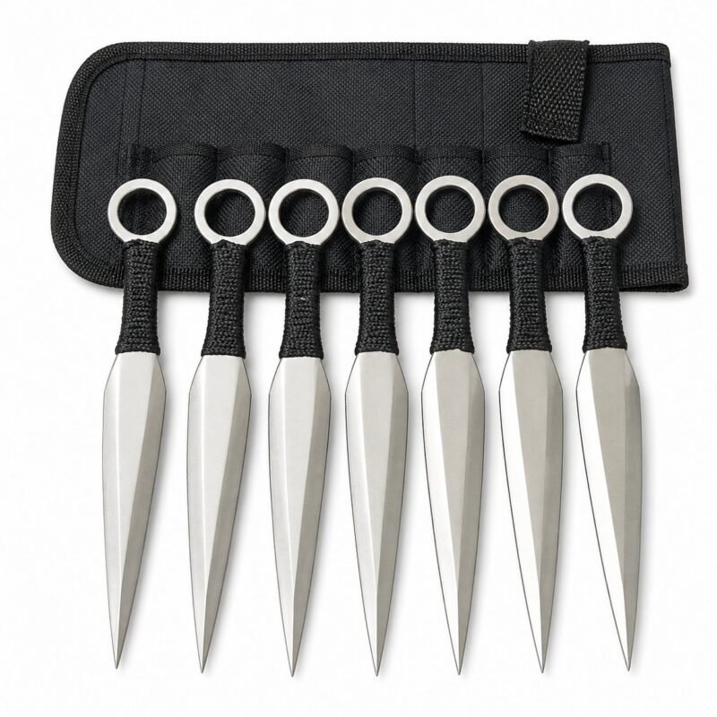 Decoratief kunai-trainingsmes YF013 – 1-delig, Wit